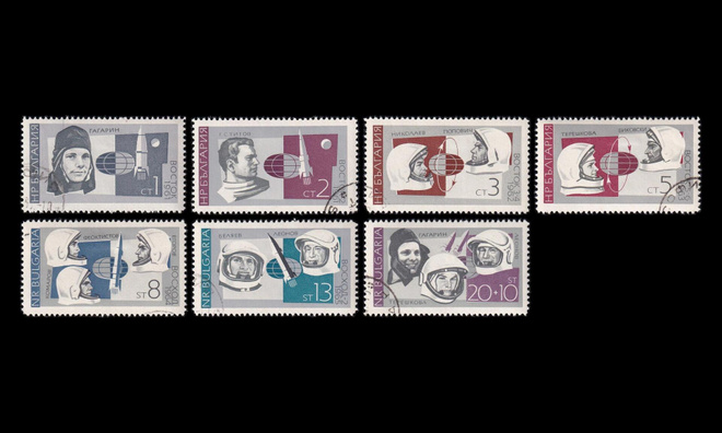 Bulgaria 1647-53 o Venäläiset kosmonautit (1966)
