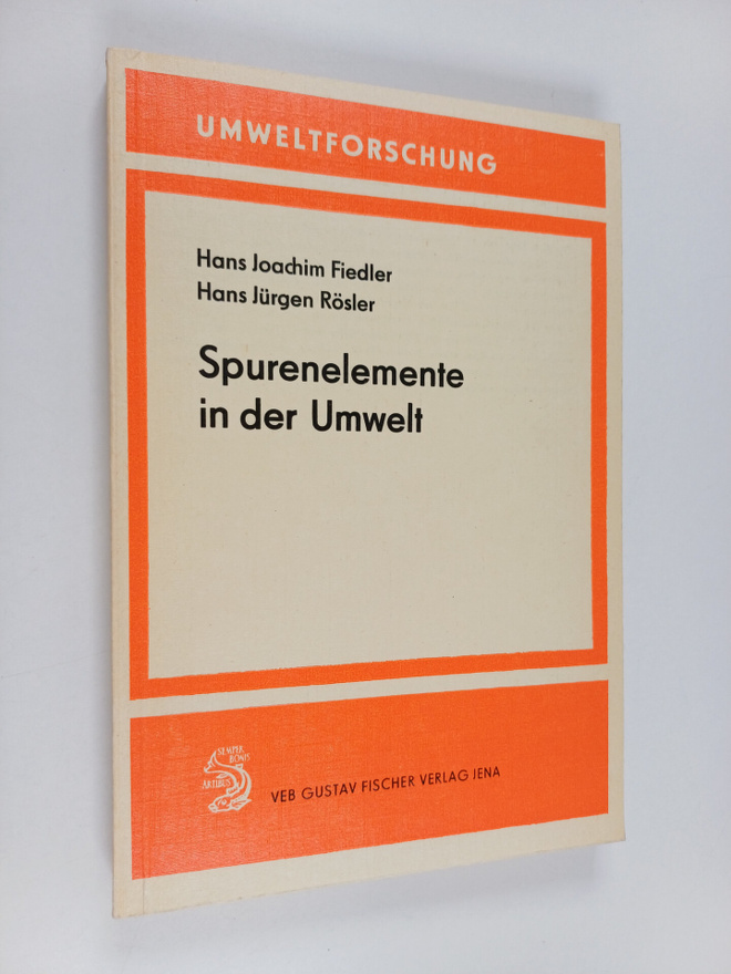 Hans Jurgen Rösler : Spurenelemente in der Umwelt
