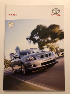 Myyntiesite - Toyota Avensis - 4/2007
