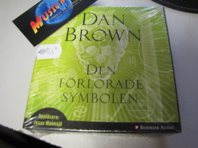 DAN BROWN - DEN FÖRLORADE SYMBOLEN UUSI ÄÄNIKIRJA