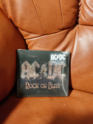 AC/DC-rock or bust CD.