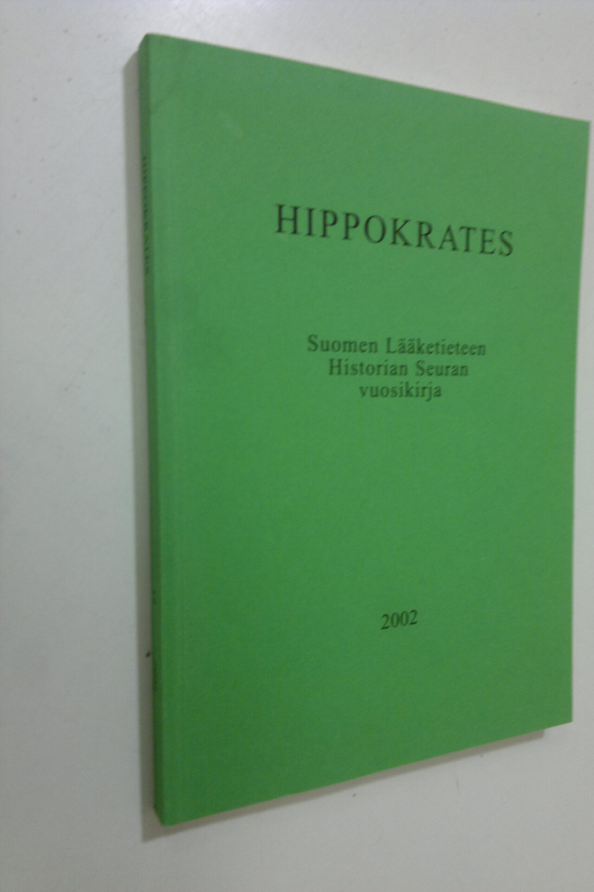 Hippokrates 2002 : Suomen lääketieteen historian seuran v...