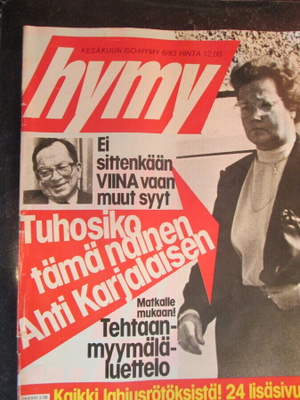 HYMY LEHTI 6 / 1983 SISÄLLYSLUETTELO KUVA 2 JA 3