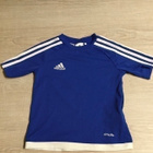 Sininen Adidas T-paita koossa 116cm - pikkukuva 1