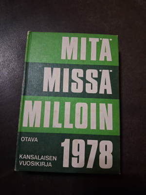 Mitä Missä Milloin 1978