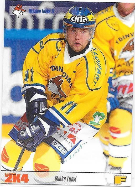 2003-04 CardSet #105 Mikko Luovi Lukko