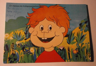 Postipankki, hienoa olla Kultapossukerhon jäsen, p.1974 UK:n