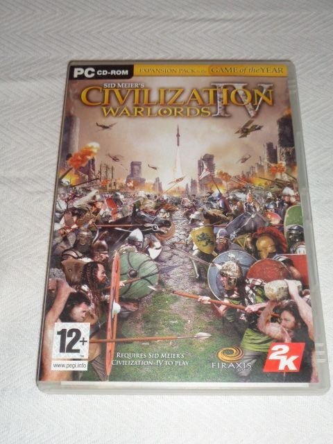 Civilization IV warlords PC CD-ROM