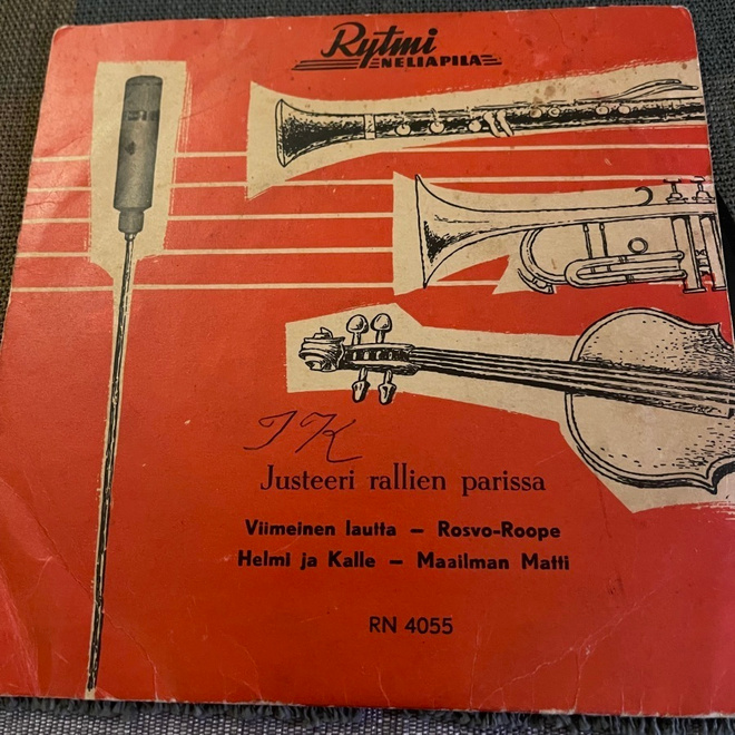 JUSTEERI: Rallien parissa -EP * FIN 1956