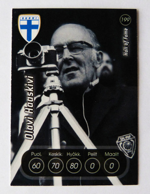 Huuhkajat 2013 - 199 Olavi Haaskivi Hall of Fame