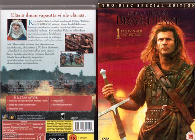 BRAVEHEART TWO DISC SPEGIAL EDITION (MEL GIBSON)