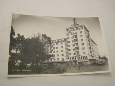 VANHA Postikortti Kotka 1950-l Alkup.Mallikappale