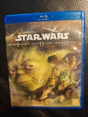 Star Wars 1-3 Blu-ray box