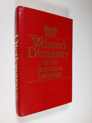 Webster's dictionary of the American language