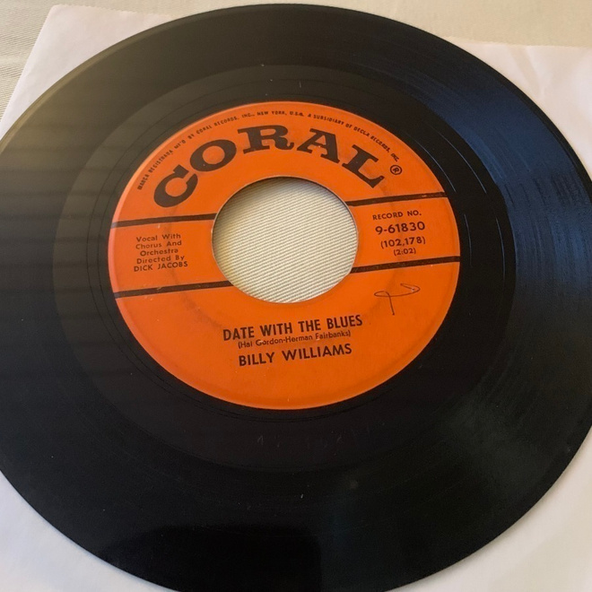 BILLY WILLIAMS: Date With The Blues */I’m Gonna Sit Right ….