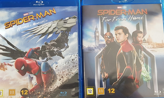 Spider-Man Homecoming +-Spider-Man Far From Home -Blu-Ray