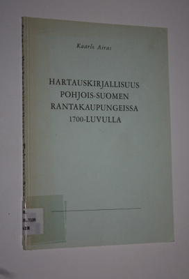 Kaarlo Airas : Hartauskirjallisuus Pohjois-Suomen rantaka...
