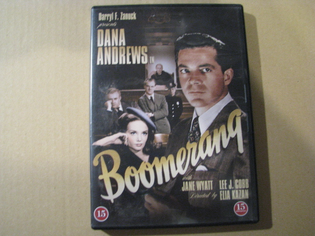 BOOMERANG - Saarroksissa ( Dana Andrews )