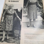 Vintage  kaava  lehti  Neuer Schnitt 64/4 - pikkukuva 5
