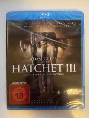 Hatchet 3 [Blu-ray] Danielle Harris (2013) UUSI