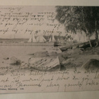 Vaasa, purjeveneitä, laituri ja rantanäkymä, mv pk, p. 1906 - pikkukuva 1