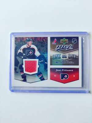 Joni Pitkänen 06-07 MVP One on One Dual Memorabilia