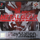 Metal Gear Solid PlayStation PS1 Platinum (Käytetty) 2 Discs - pikkukuva 1