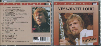 VESA-MATTI LOIRI . CD-LEVY . 20 SUOSIKKIA . LAPIN KESÄ