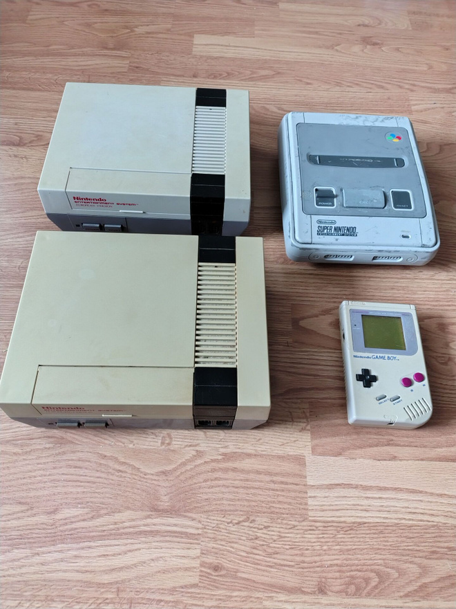 Nintendo konsolit korjattavaksi tai varaosiksi