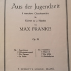 Aus der Jugendzeit Max Franke - pikkukuva 2