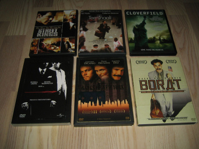 DVD elokuvat 10kpl