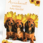 °"AURINKOISET ONNITTELUT..."° -KORTTI /Karto - pikkukuva 1