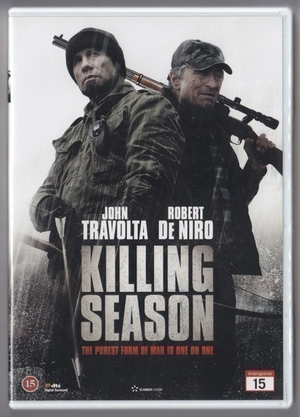 Killing season (2013) Robert De Niro & John Travolta (UUSI)
