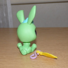LITTLEST PET SHOP vihreä Jolly Rolly PUPU + amuletti - pikkukuva 4