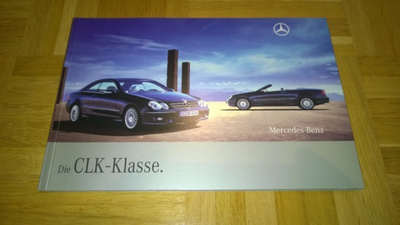 Esite Mercedes W209 A209 CLK 2008/2009 sis myös CLK 63 AMG