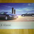 Esite Mercedes W209 A209 CLK 2008/2009 sis myös CLK 63 AMG - pikkukuva 1