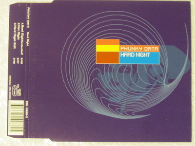 Phunky Data • Hard Night CD Maxi-Single