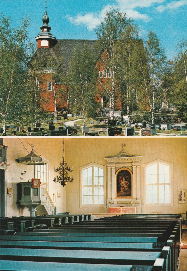 KIRKKOKORTTI - YLÄNTEEN KIRKKO - 4