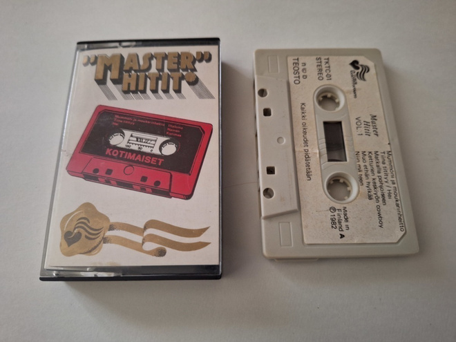 MASTER  HITIT Hannu Takala ym.  c-kasetti