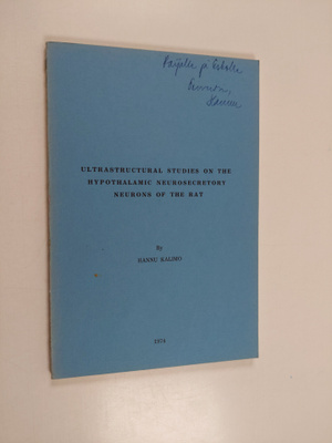 Hannu Kalimo : Ultrastructural studies on the hypothalami...