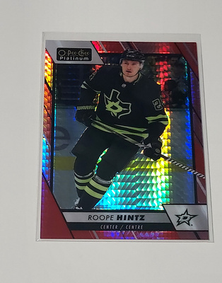 2023-24 OPC Platinum Red Prism #156 Roope Hintz