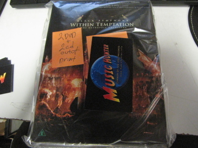 WITHIN TEMPTATION - BLACK SYMPHONY 2DVD + 2CD
