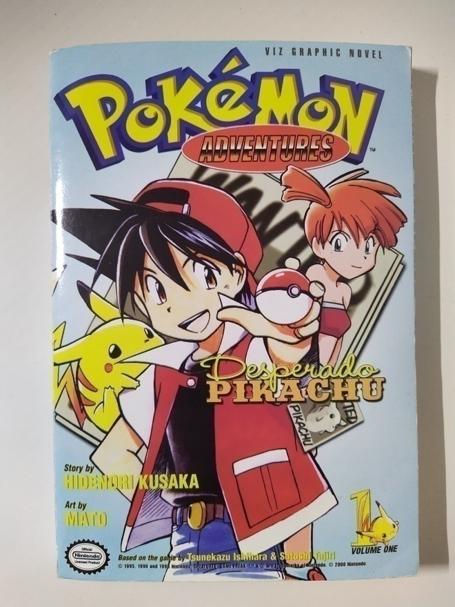 Pokemon Adventures Desperado Pikachu manga