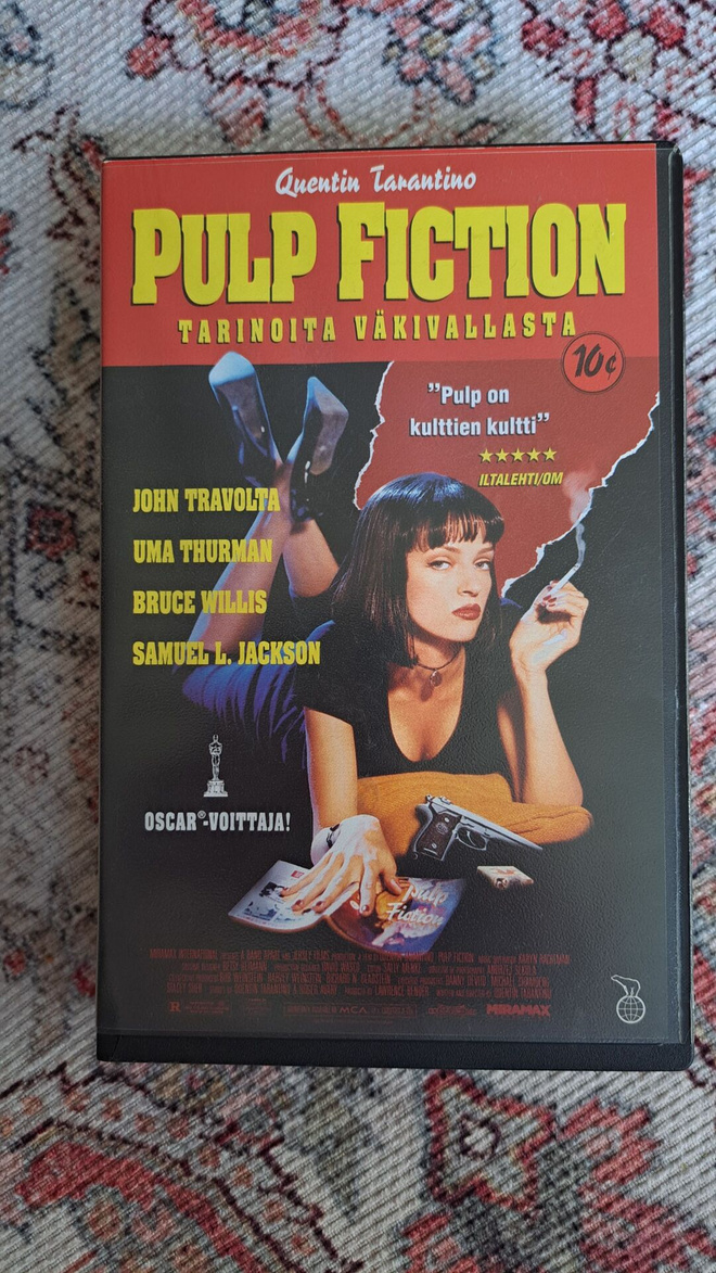 Vhs: Pulp Fiction-Tarinoita Väkivallasta