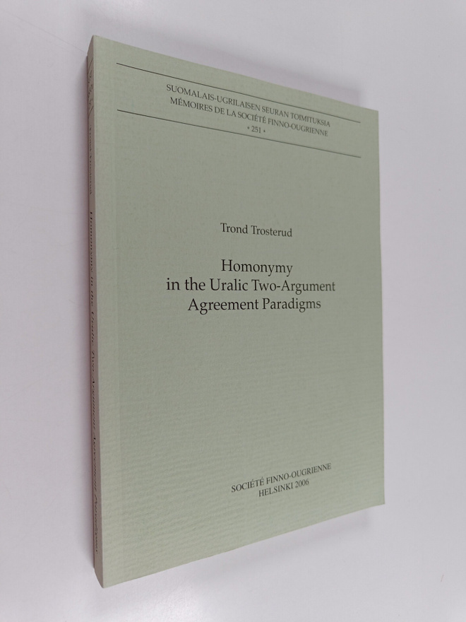 Homonymy in the Uralic Two-argument Agreement Paradigms