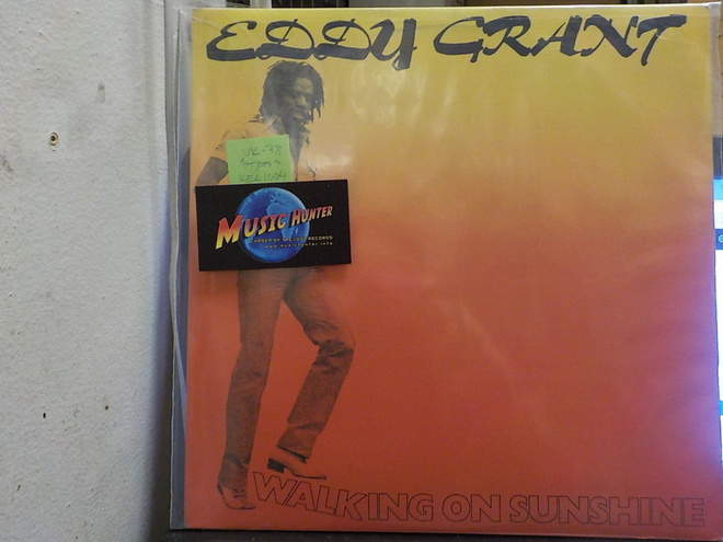 EDDY GRANT - WALKING ON SUNSHINE M-/EX+ LP