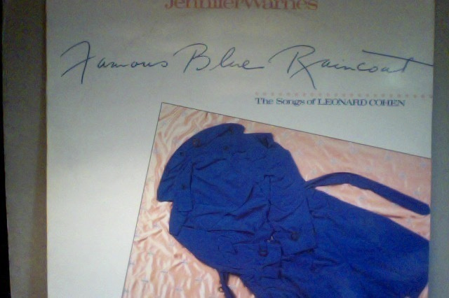 JENNIFER WARNES::FAMOUS BLUE RAINCOAT [L.COHEN] VINYYLI LP