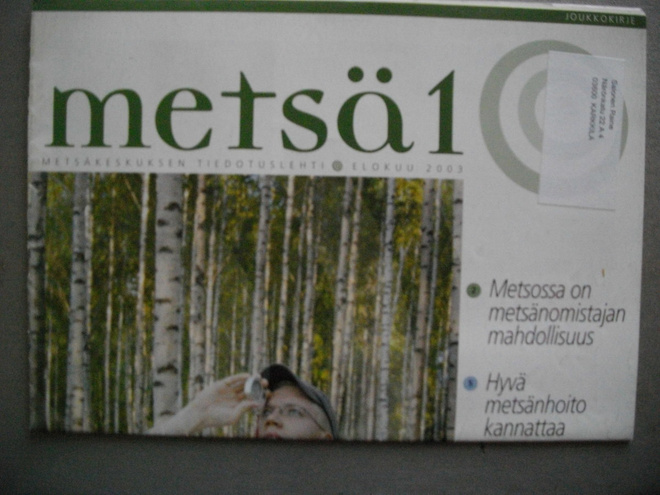 Metsä 1 - Elokuu 2003 (10.11)