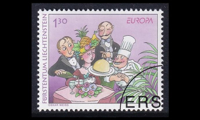 Liechtenstein 1368 o Europa gastronomia (2005)