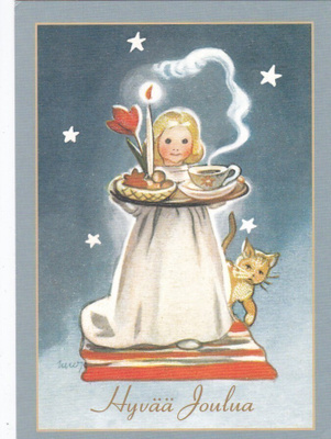MARTTA WENDELIN - TYTTÖ, KISSA JA TARJOTIN - 6